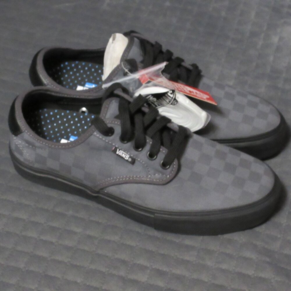 Vans Chima Ferguson Pro Checkerboard Ultra Cush Lite Sneakers 7.5 Gray - Picture 2 of 15